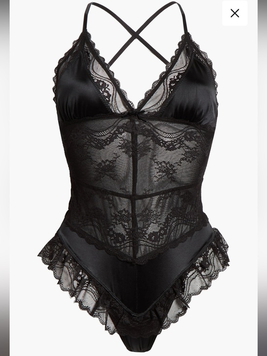 Other - Free people black Lace Bodysuit Lingerie - Elegant Women's Intimates